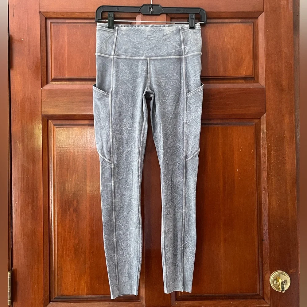 lululemon athletica Grey High-Rise Leggings